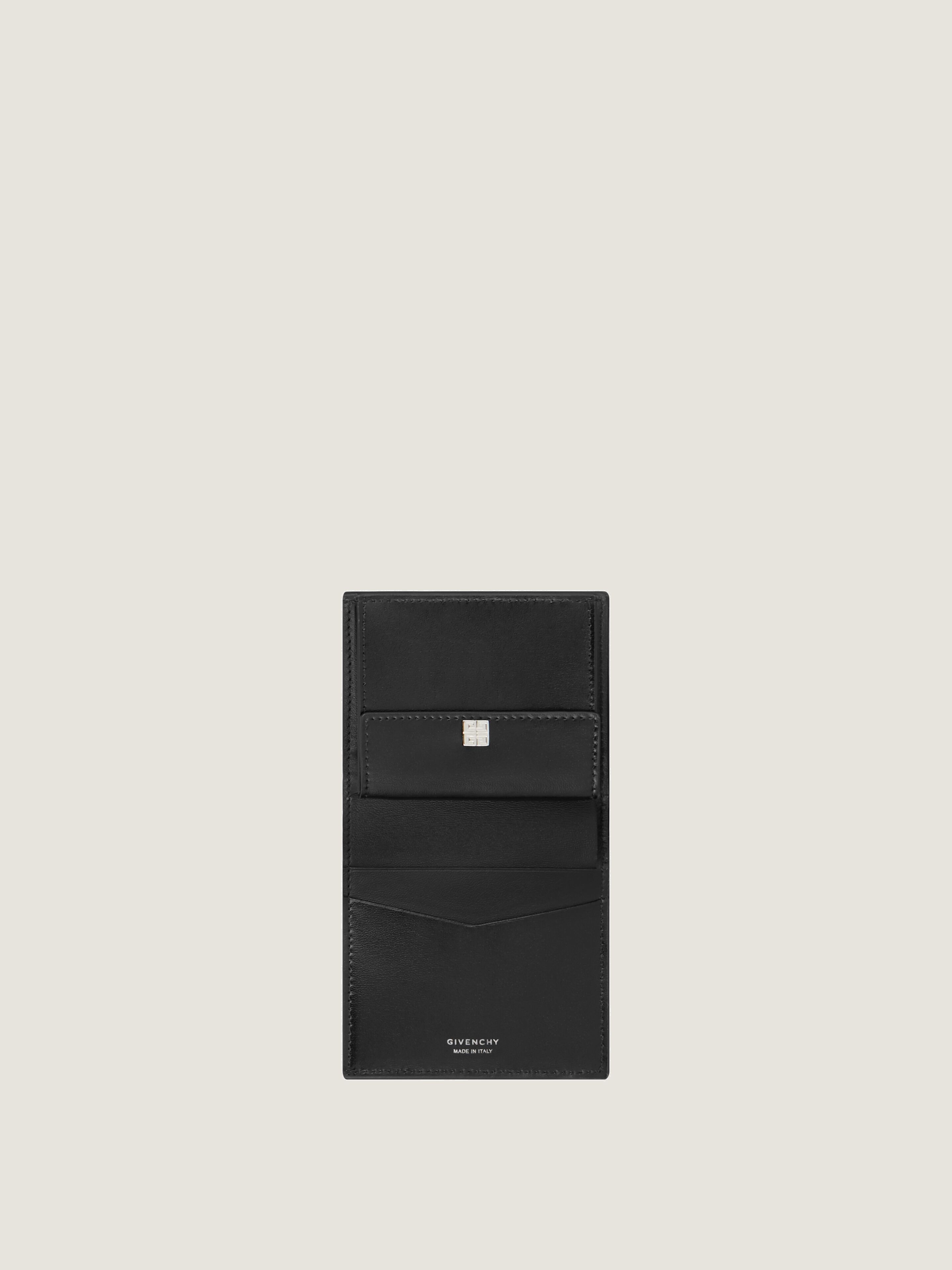 4G wallet in Box leather